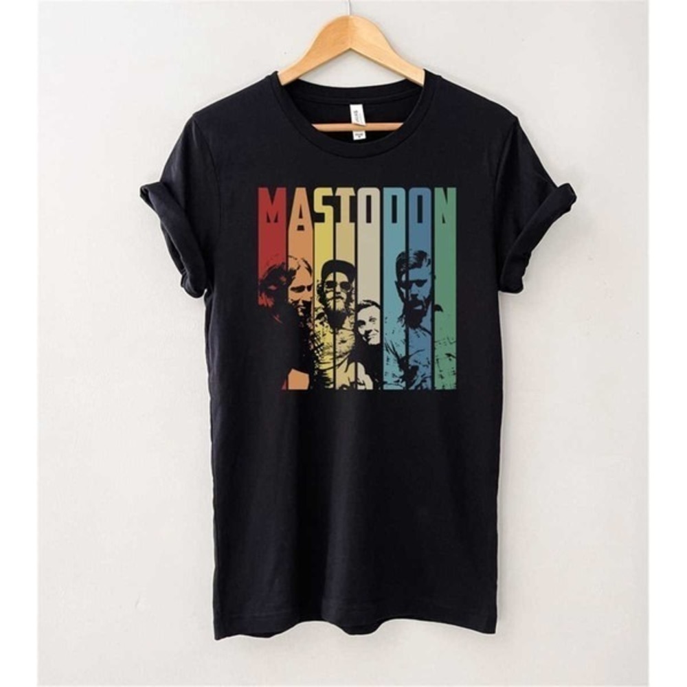 Mastodon Band Retro  Tshirt Mastodon Shirt Music Shirt